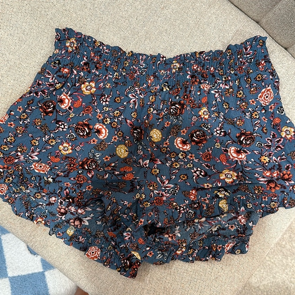Smocked shorts